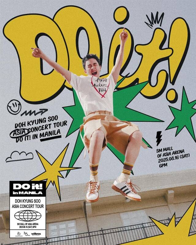 Doh Kyung Soo DO it Asia Concert Tour Poster